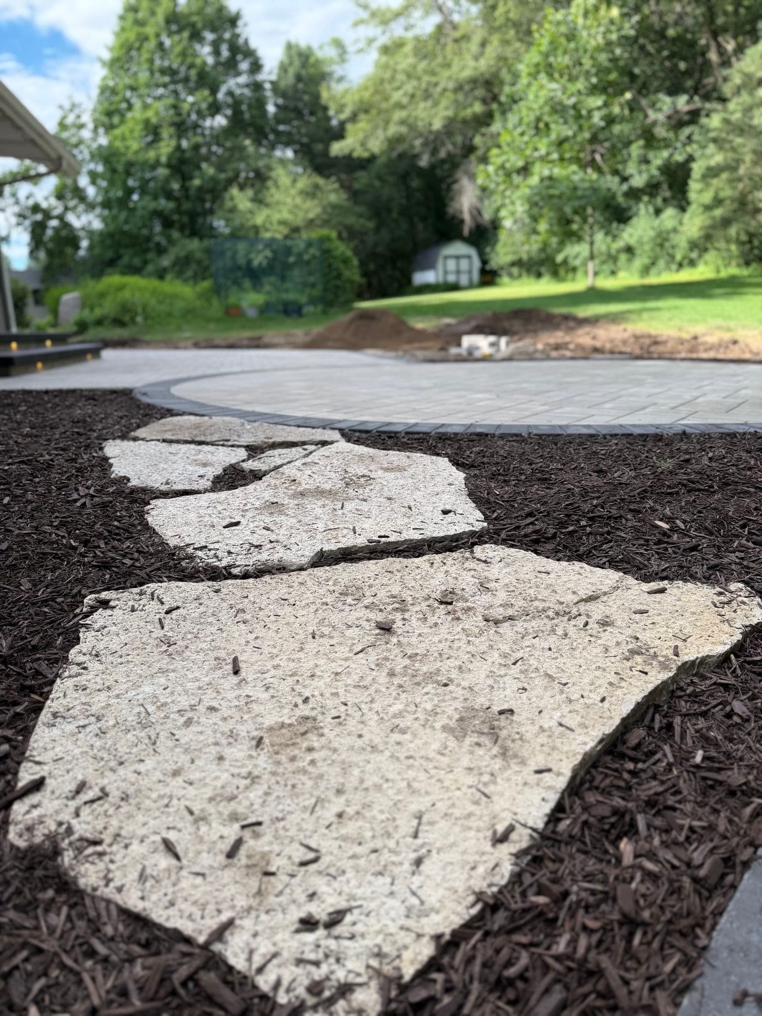 Project Paver Patio and Landscape Overhaul Coming Together in Madison WI image