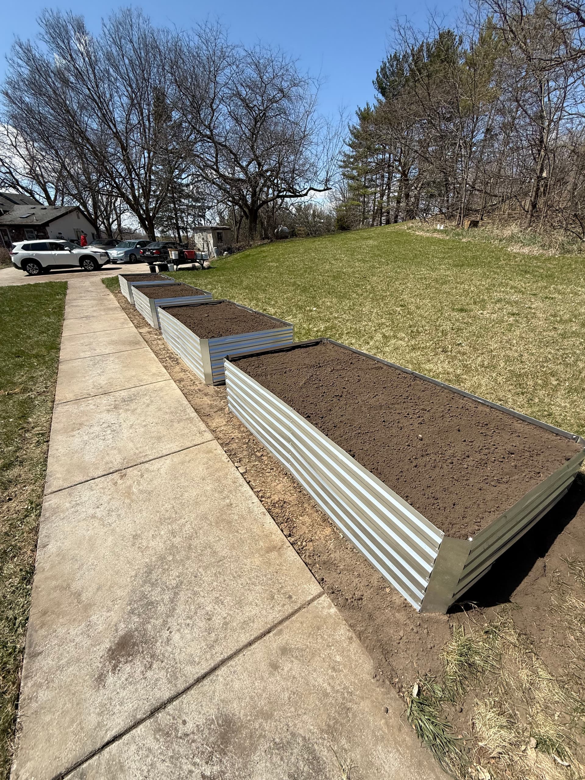 Raised Garden Beds Installed by the Scapeland Madison Crew image