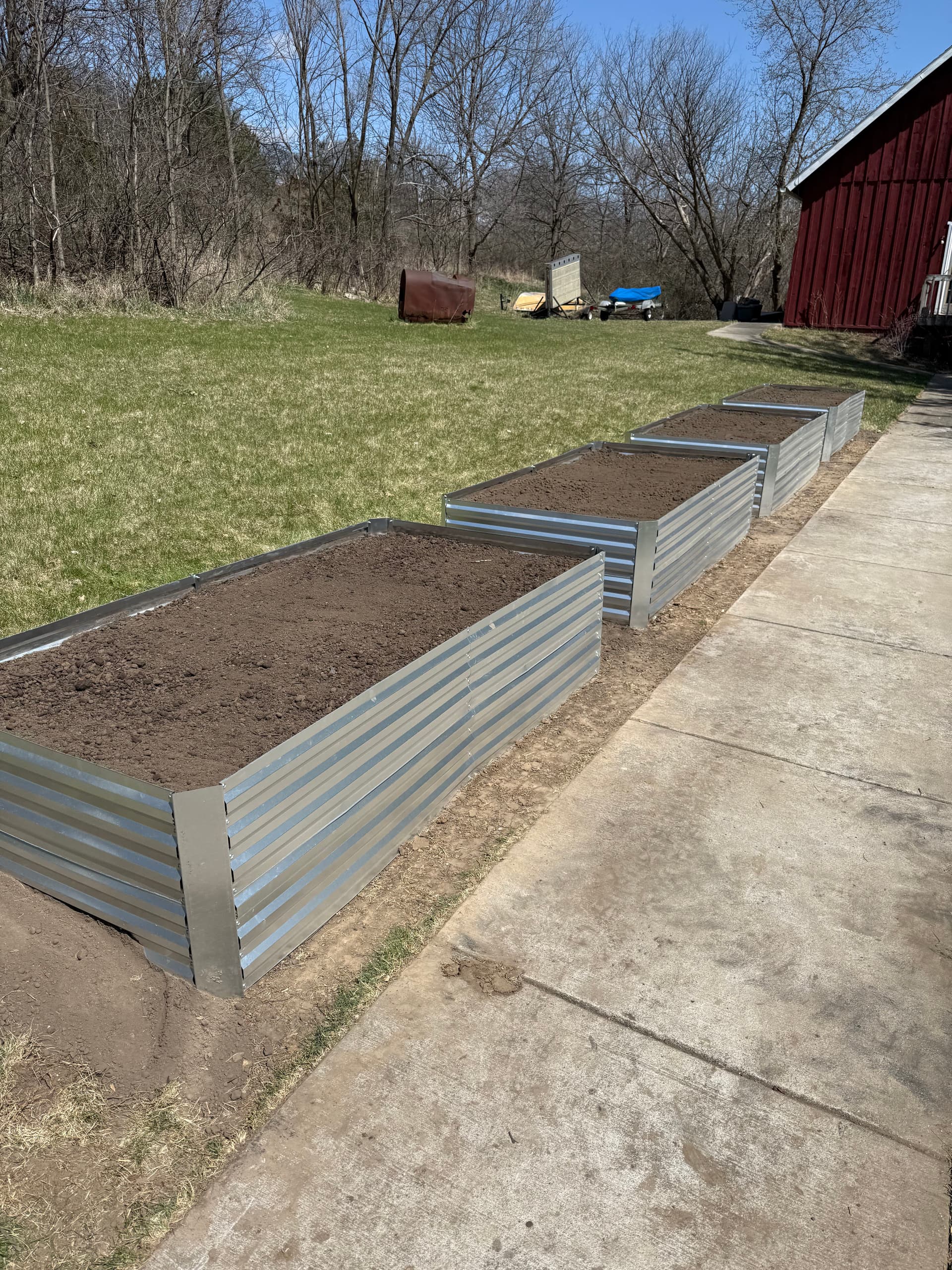 Gallery photos for Raised Garden Beds Installed by the Scapeland Madison Crew: Image #2