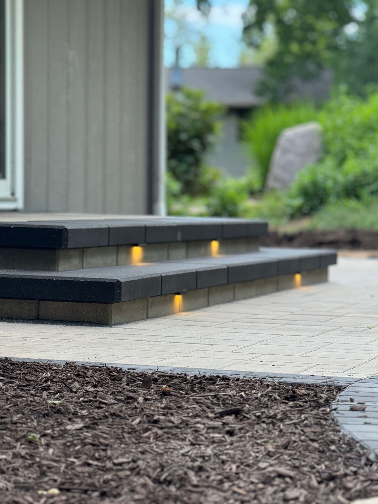 Gallery photos for Paver Patio and Landscape Overhaul Coming Together in Madison WI: Image #1